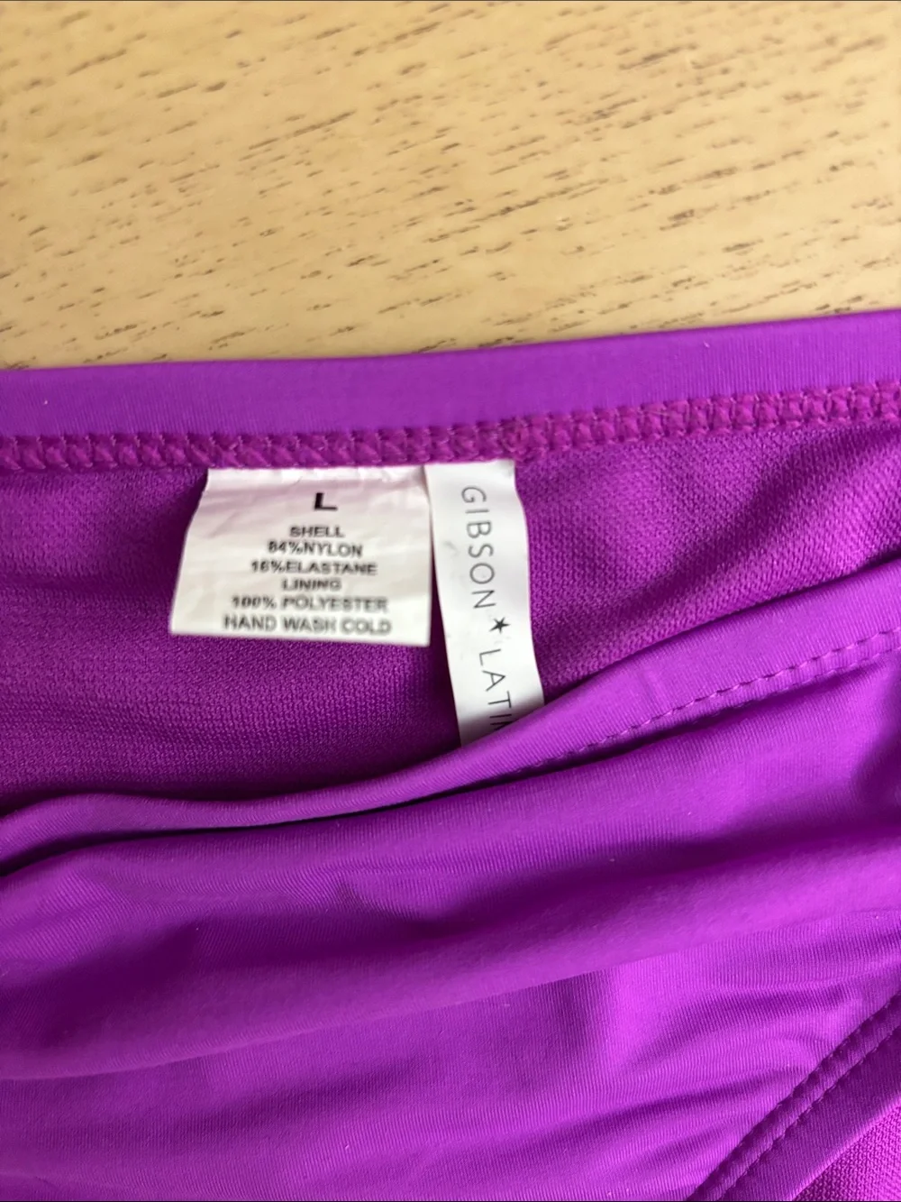 Gibson Latimer Vibrant Purple Sport Bikini Set